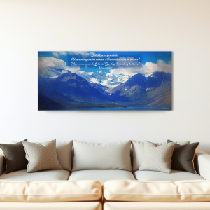 "Alzaré Mis Ojos a Los Montes"